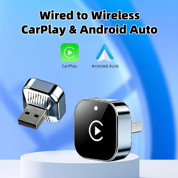 For 2In1 - Machine Interconnection From Wired To Wireless In-Car System Carplay Converter Box