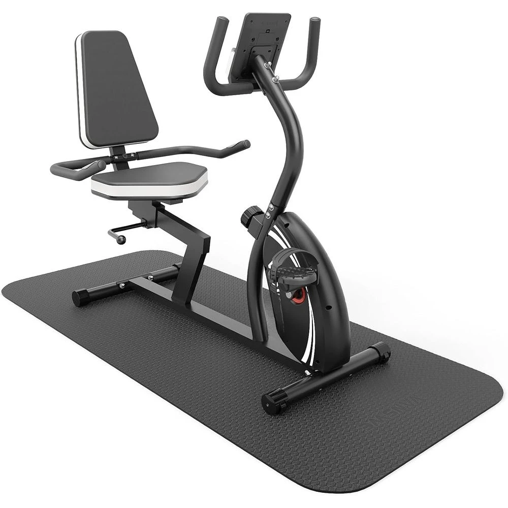 

72 L x 31.5 W Thick Exercise Mat for Treadmills and Home Gym Bikes