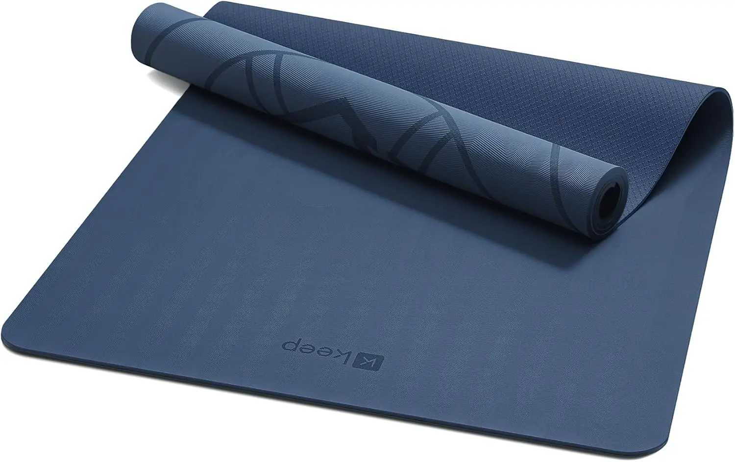 

KEEP Extra Wide & Long Yoga Mat 79"x39"x7mm, Non-Slip TPE Exercise Mat for Tall Users