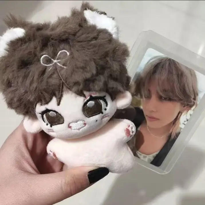 Gevulde 10 cm Anime Bangtan Sonyeondan BTS Kim Taehyung Merchandise Zeester Lichaam Pluche Pop Speelgoed Zacht Dress Up Katoen Kid Gift