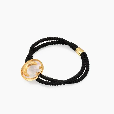 Exotic New Hair Accessories Stars Sea Dream Double Joker Hair Ring Ponytail Rope Flower Jewelry