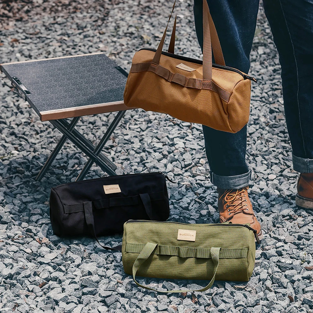 

Outdoor Camping Tent Peg Ground Nail Storage Bag Tent Hammer Long Ground Nail Storage Bag Portable Tent Install Tools Organizer