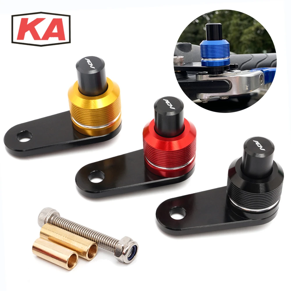 

For Honda Adv150 Adv160 Adv350 Adv 150 160 350 CNC Brake Clutch Lever Parking Brake Switch Auxiliary Lock Button Accessories