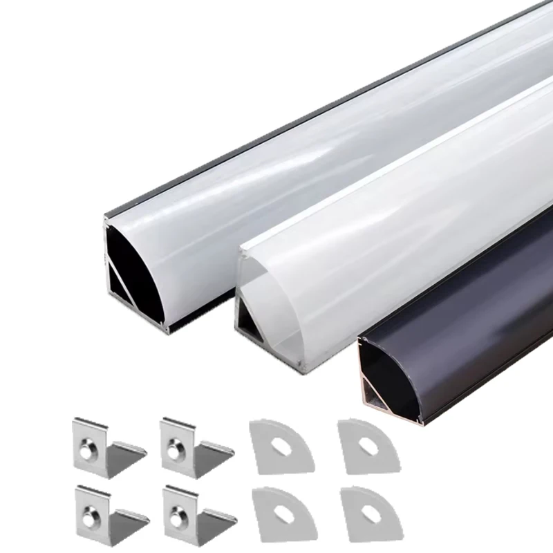 Led Aluminium Profile Corner 0.5m Led Aluminium 1616 Ceiling Corner Profile For Led Mounting Corner Profile Light