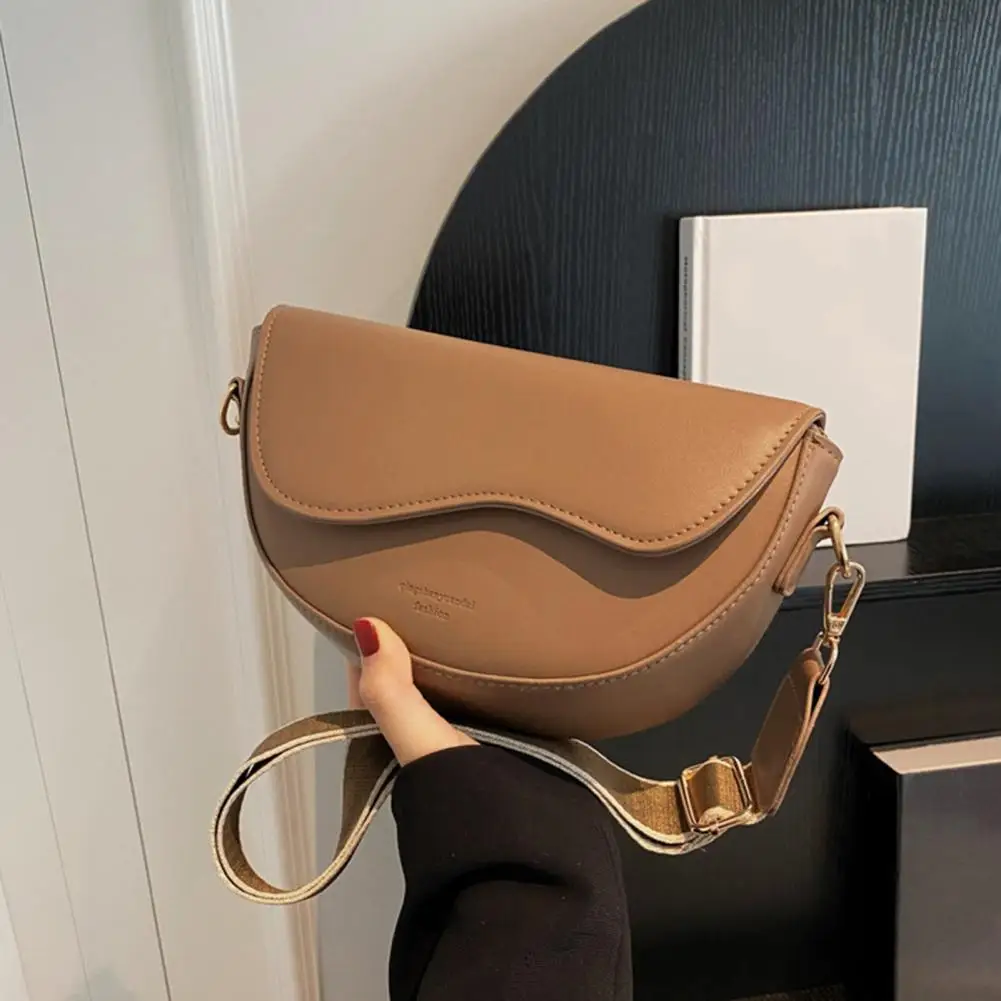 Faux Leather Crossbody Bag Women Retro Shoulder Bag Women Shoulder Bag Retro Faux Leather Crossbody Purse Adjustable Strap