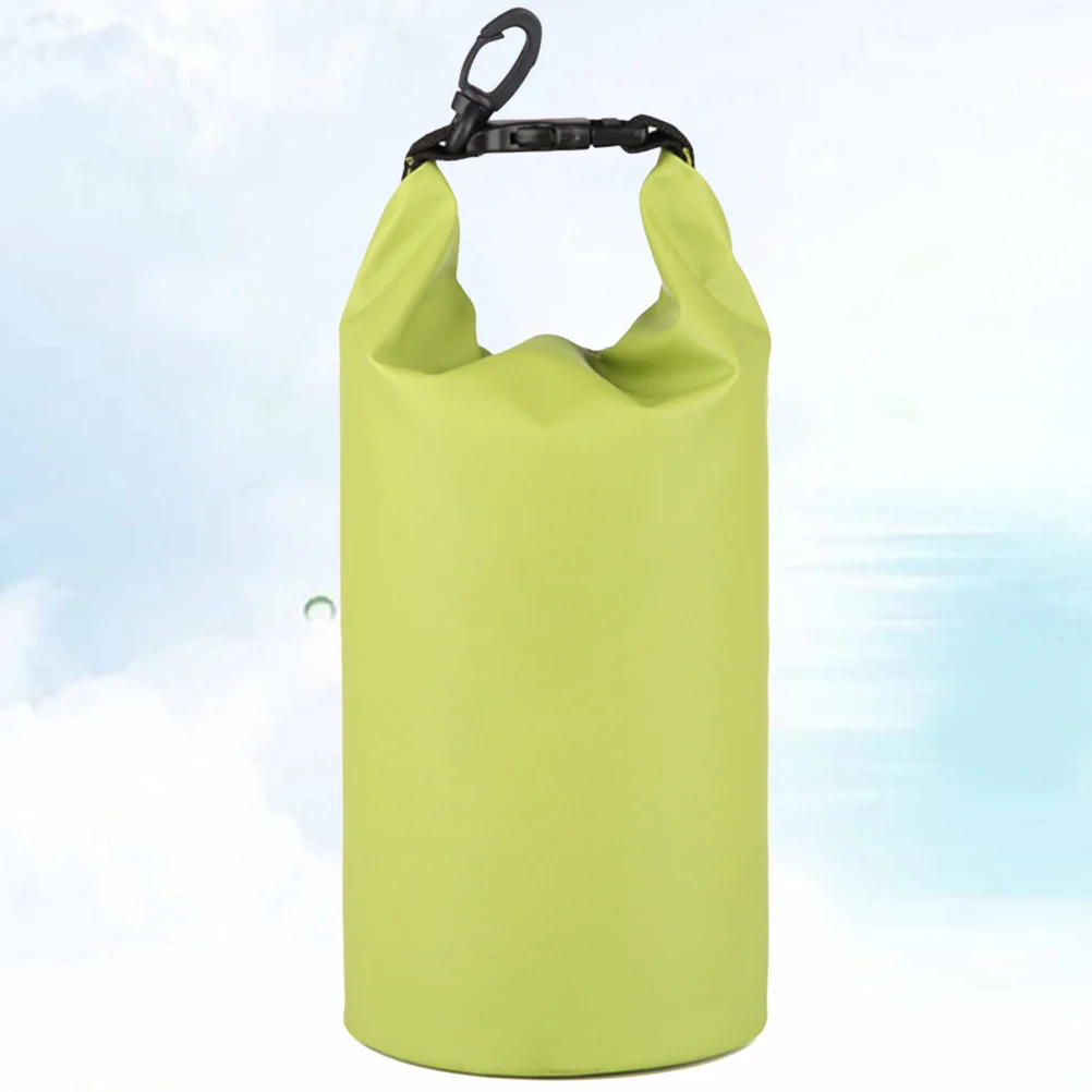 

Waterproof Bag Light Green Size 1.5L Outdoor Floating Sack for Swimming Kayaking Hiking Camping Waterproof Bag