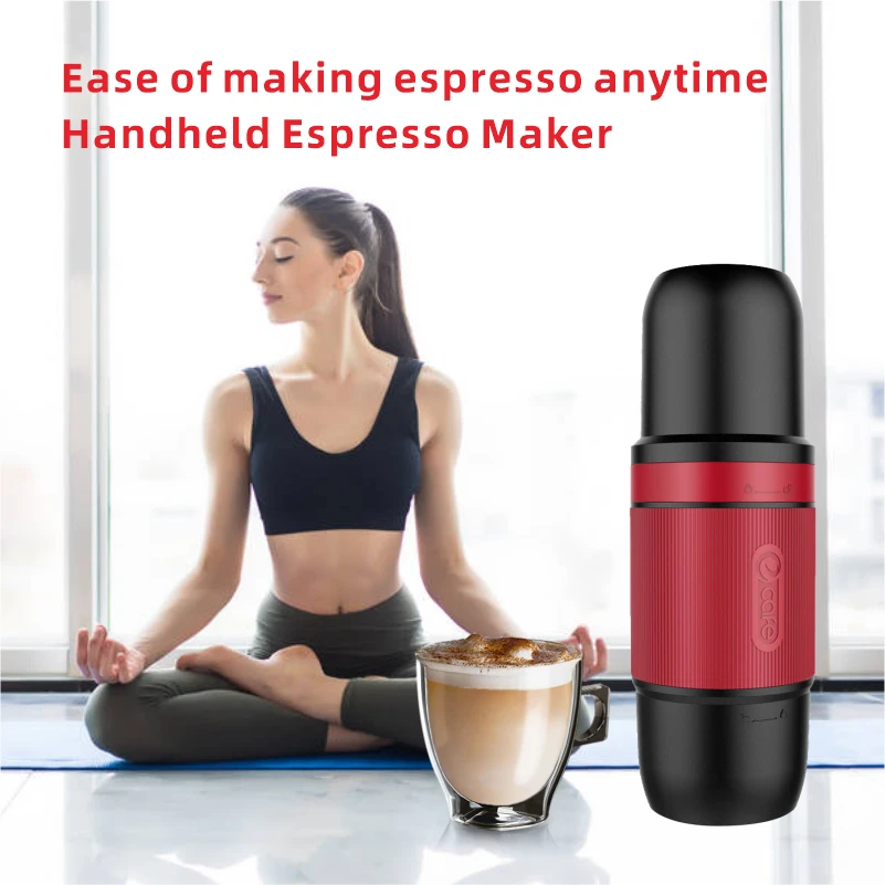 Mini Machine à expresso Portable 12v, cafetière à une tasse