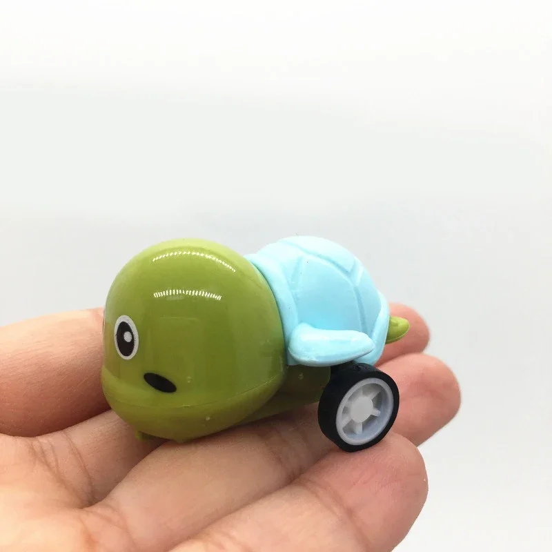 

HOT SALE 5PCS Mini Pullback Turtle Cute Plastic Cartoon Animal Inertia Pull Back Car Model Funny Children's Boy GirlsToy Gift