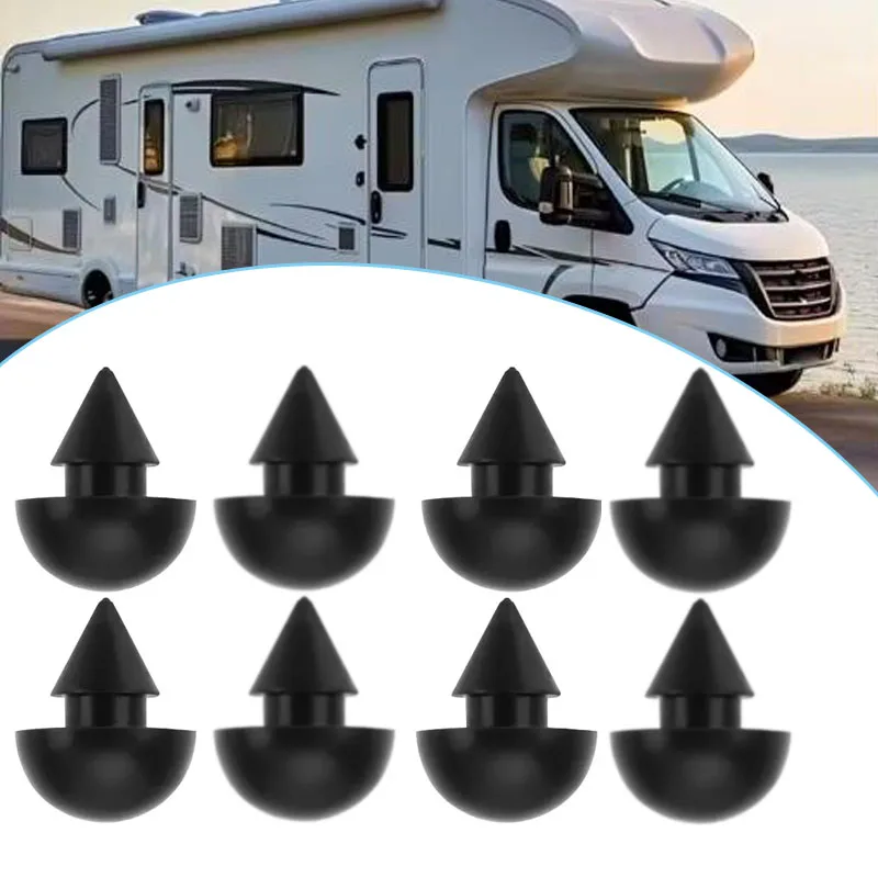 

10 шт./компл., стеклянная крышка для автодома, резиновый отбойник, силиконовый, подходит для каравана, дома на колесах, кемпера, детали посуды, автомобильные аксессуары, запасная часть