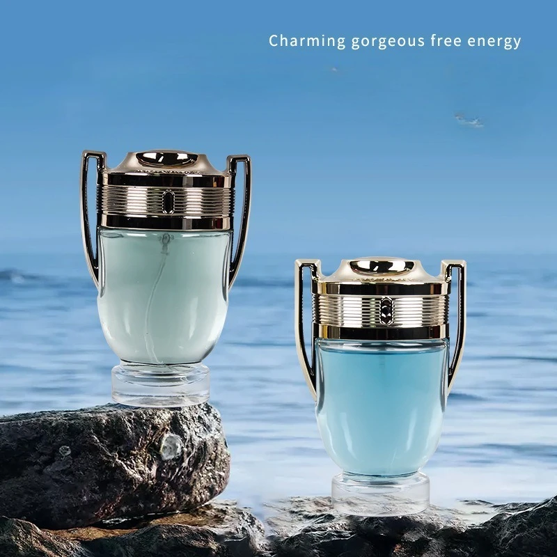 

Free Shipping Men's Trophy Perfume Brave Long Lasting Light Fragrance Water Spray Eau De Perfume 100ml Men's Pheromone Fragrance