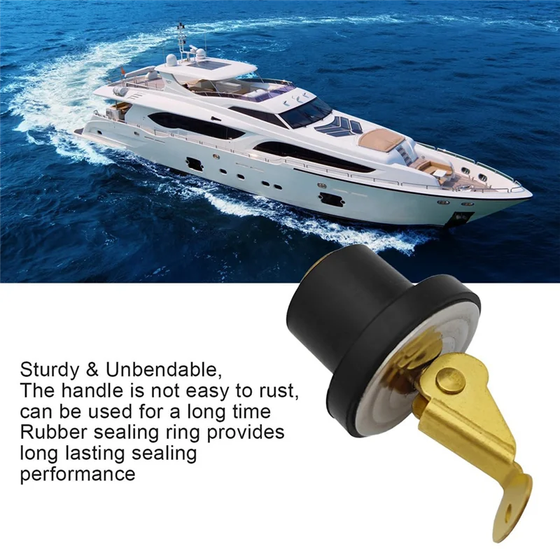 

WHYY-Морские сливные пробки для лодок Сливная пробка с защелкивающейся ручкой для лодок Латунная сливная пробка для лодки Сантехнические фитинги