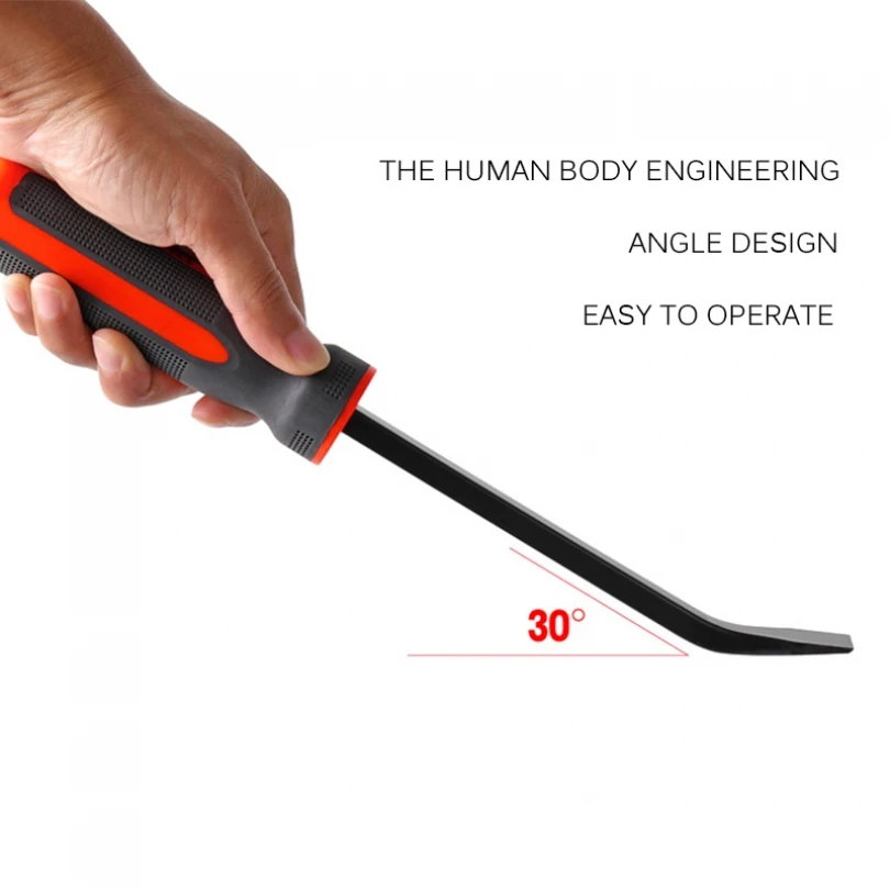 1pc 8 inch 12 inch Multifunctional Heavy Duty Crowbar Steel Pry Bar Crowbar for Nail Extractor Chisel / Tire Prying