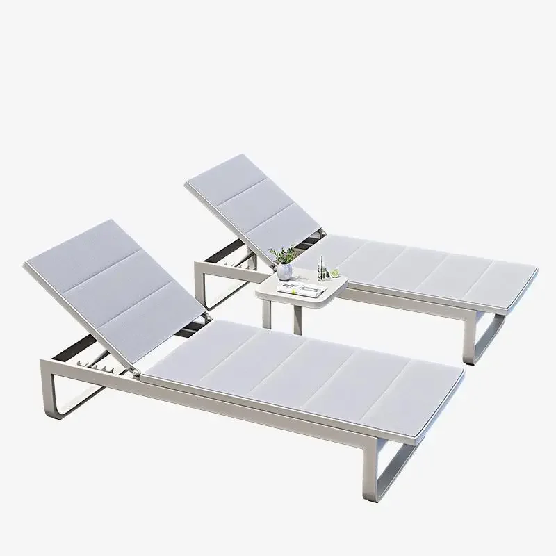 

Outdoor bed simple leisure swimming pool seaside beach loungers