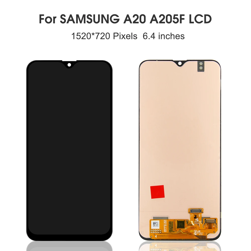 A20 6.4''For Samsung For  A205F A205G A205W A205U A205S LCD Display Touch Screen Digitizer Assembly Replacement