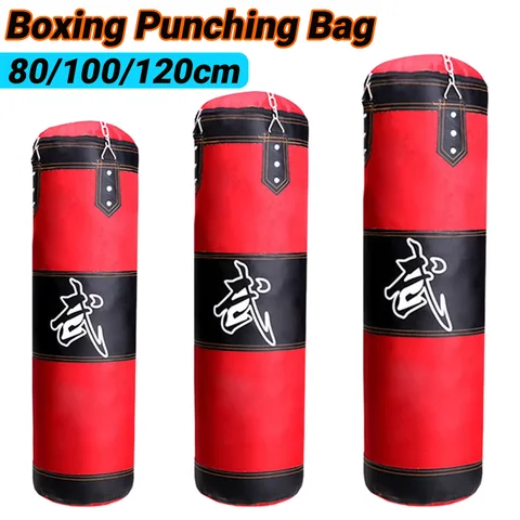 กระสอบทรายฝึกซ้อมแบบแขวน ทนทานต่อการตี สำหรับศิลปะการต่อสู้และมวย พร้อมตะขอโซ่โลหะ อุปกรณ์กีฬาอเนกประสงค์แบบพับได้