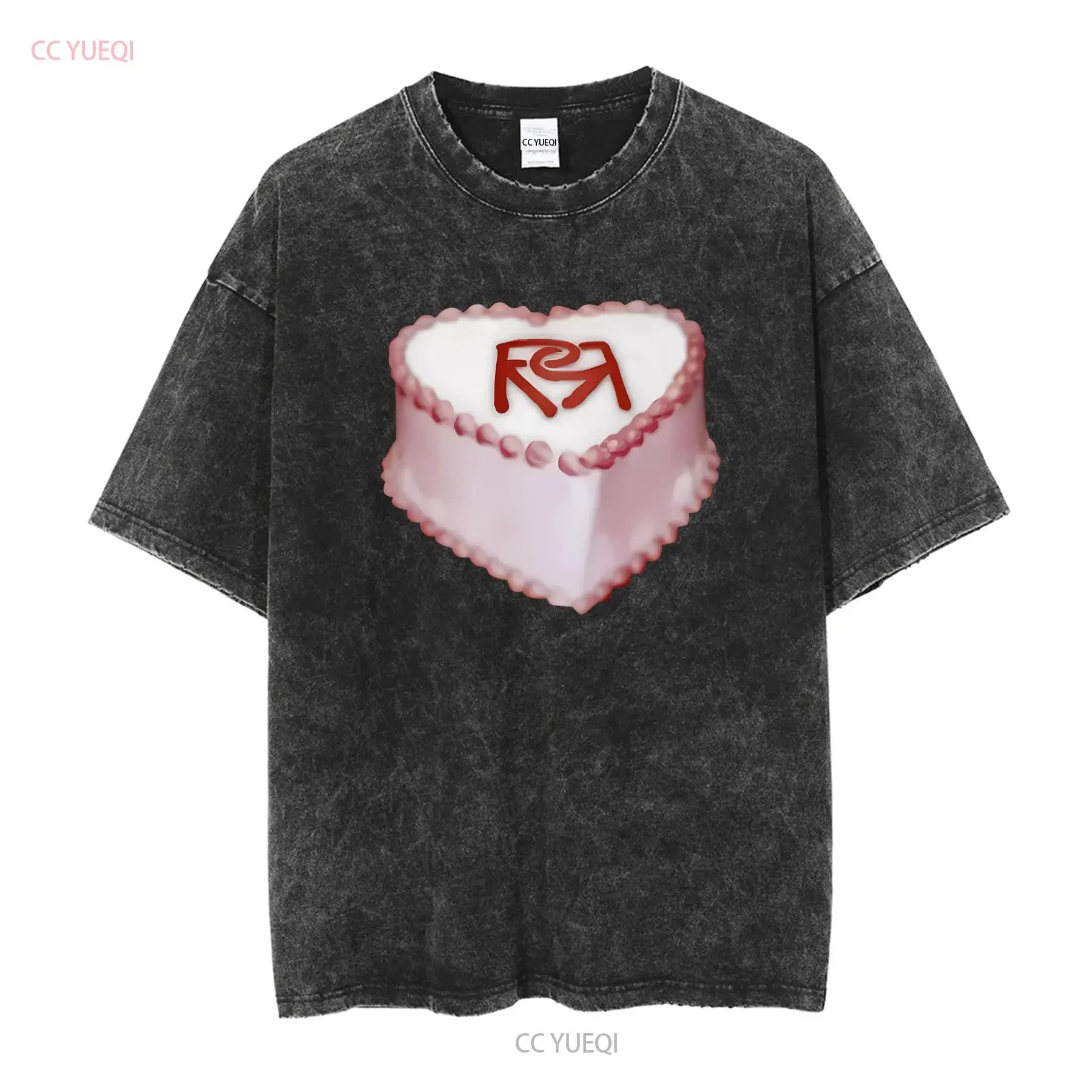 RR CAKE TEE Rosalia T Shirt long or short sleeves vintage Washed Comfortable graphic Unisex Soft Stylish Versatile Breathable