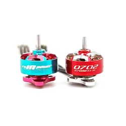 4 sztuk Rcinpower Gts V3 0702 27000kv 29000kv silnik z podwójnym łożyskiem kulkowym mikro bezszczotkowy do 1.2 cala 35mm Prop RC FPV Racing Drone