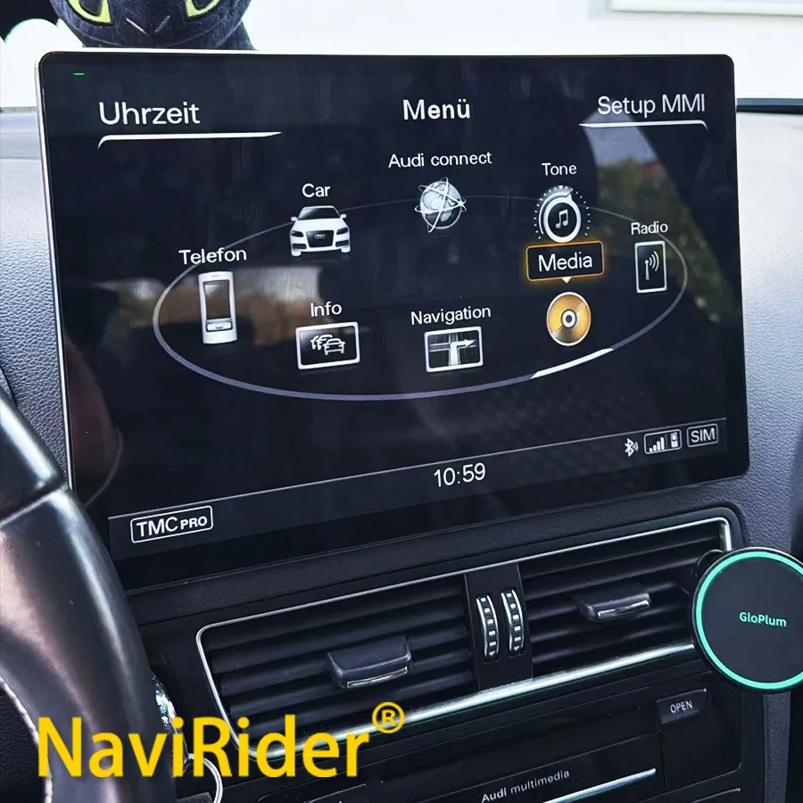 256GB Android 15 Screen Car Stereo Wireless Carplay 13.3