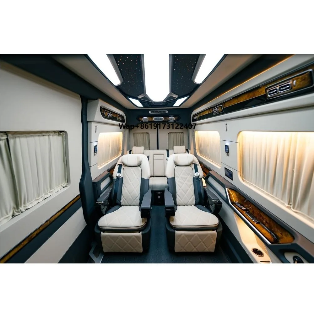 2025 Premium Custom Interior Upgrade Kit for  Sprinter Business-Style with Leather Enhancing Luxury Design