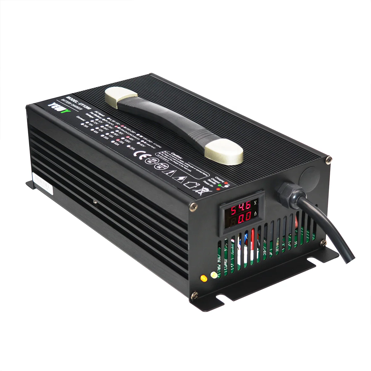 36V 48V 60V 72V automatic battery charger for lithium battery 12V 50A 24V 30a 25a 20a 15a 12a