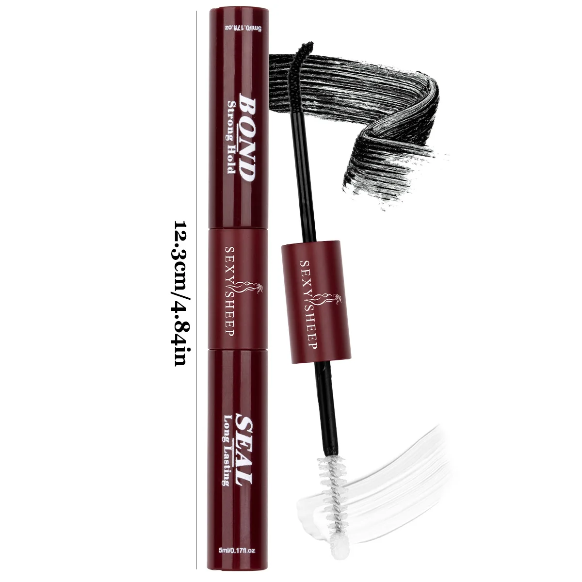 Wimpernkleber und Versiegelung 2 in 1, wasserfest, für Wimpernbündel, superstark, langanhaltend, für DIY zu Hause. – Detail 5