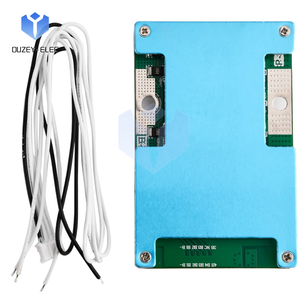 3S 60A / 120A Lithium  Battery Charging Protection Board BMS Active Equalization Module with Temperature Protection