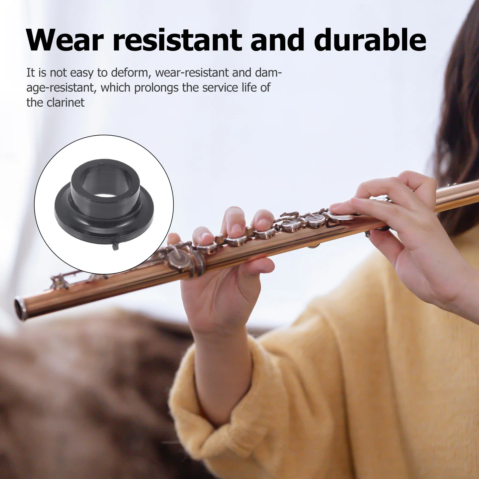 

10 Pcs Clarinet Accessories Replacement Mouthpiece Music Plastic Reed Suite Set Soprano Saxophone