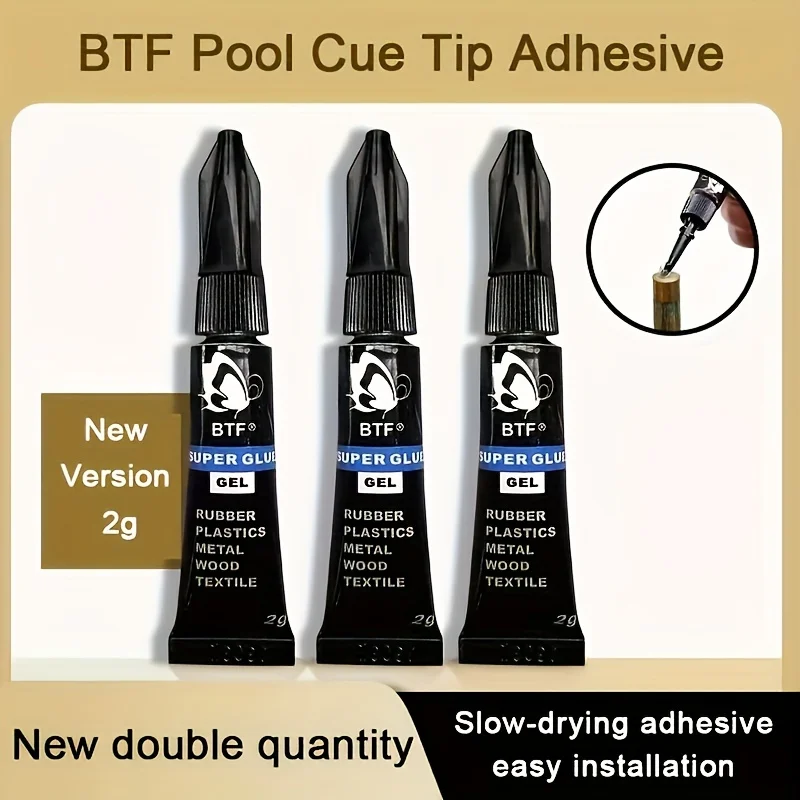 

Pool Stick Repair Tool, Leather Head Adhesive, Butterfly Adhesive, Club Head Adhesive, Ball Head Adhesive, Pool Stick Specific A