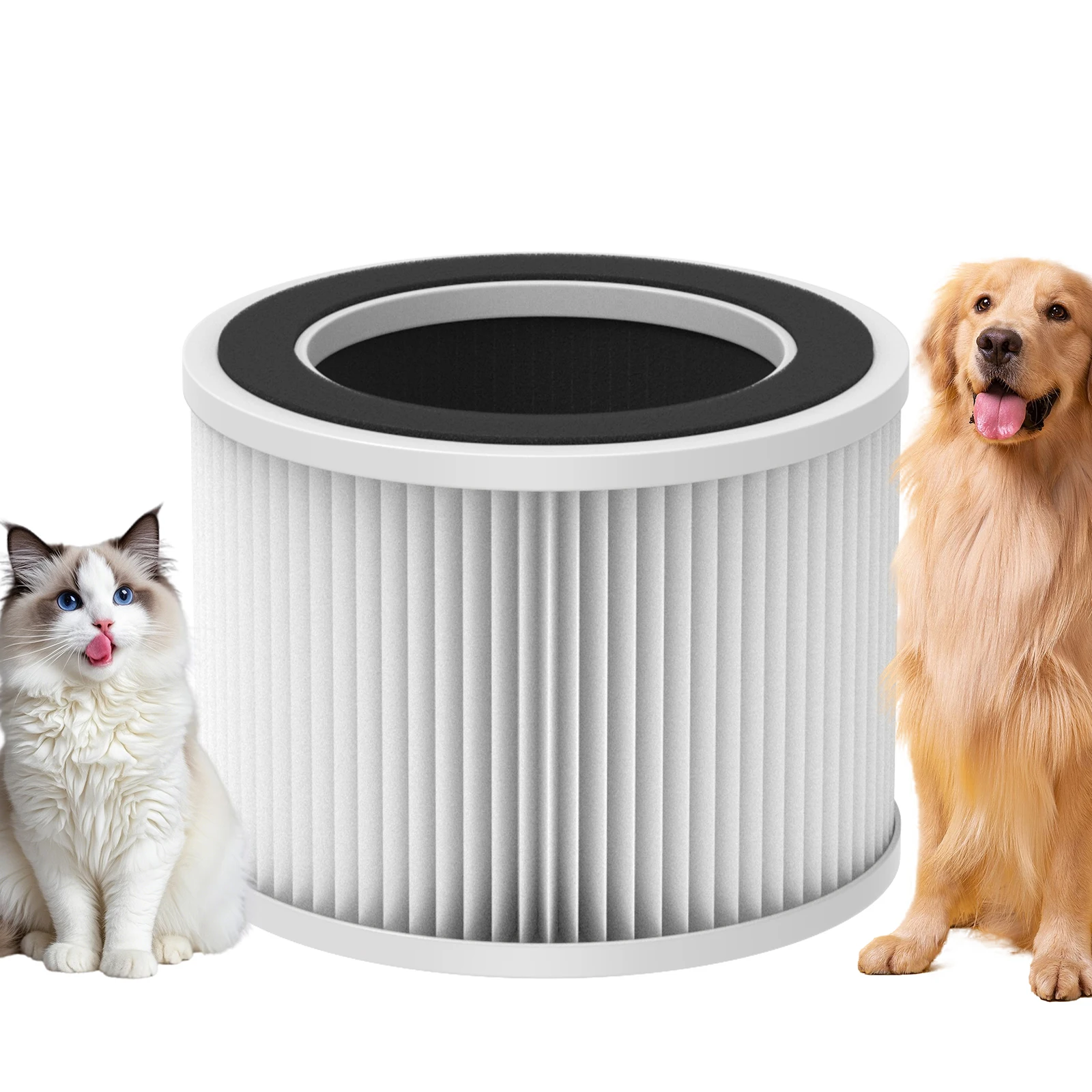 

Система настоящих HEPA-фильтров Chuboor Hepa 3-в-1, включает предварительный фильтр, настоящий HEPA-фильтр H13 и фильтр с активированным углем для PJ10.