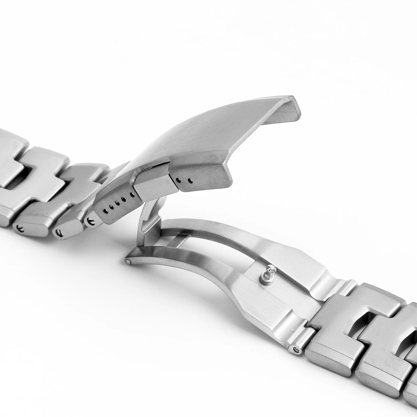 VOOR Garmin Titaniumlegering Thai Iron Time 8-Quick Release 965 Band Fenix5 Plus Fenix6/Fenix6pro Thai Iron Time 8-51mm Solar Vers