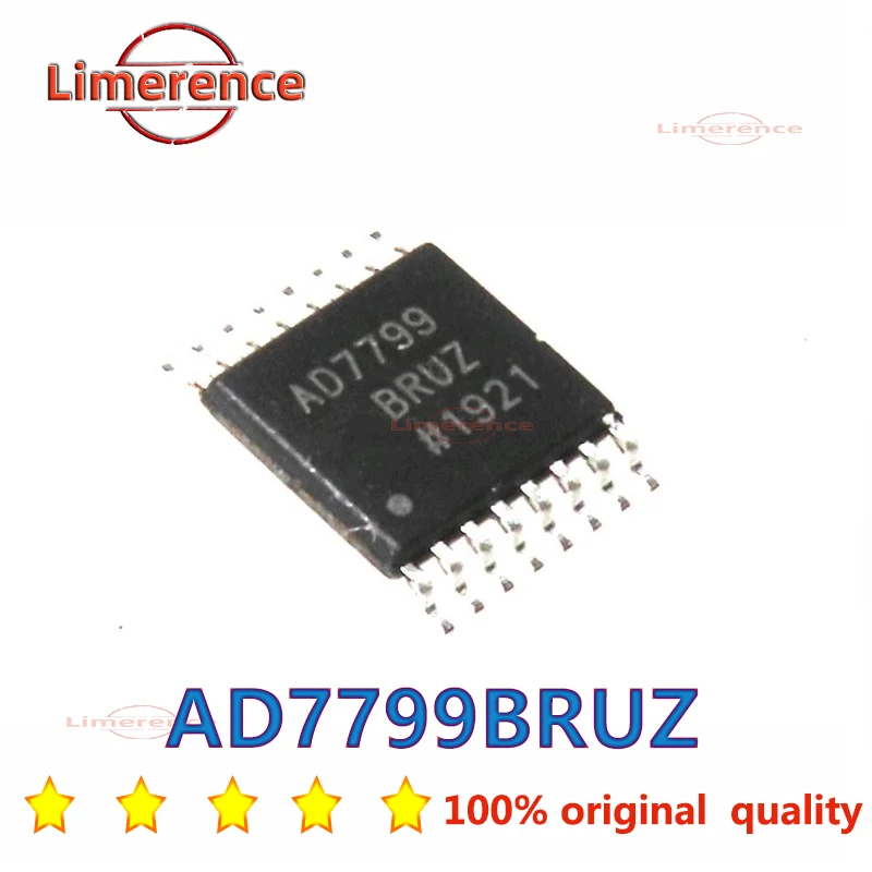 New original AD7799BRUZ AD7799BRU AD7799 packaging TSSOP-16 chip A/D, slow sampling analog-to-digital conversion chip ADC chip