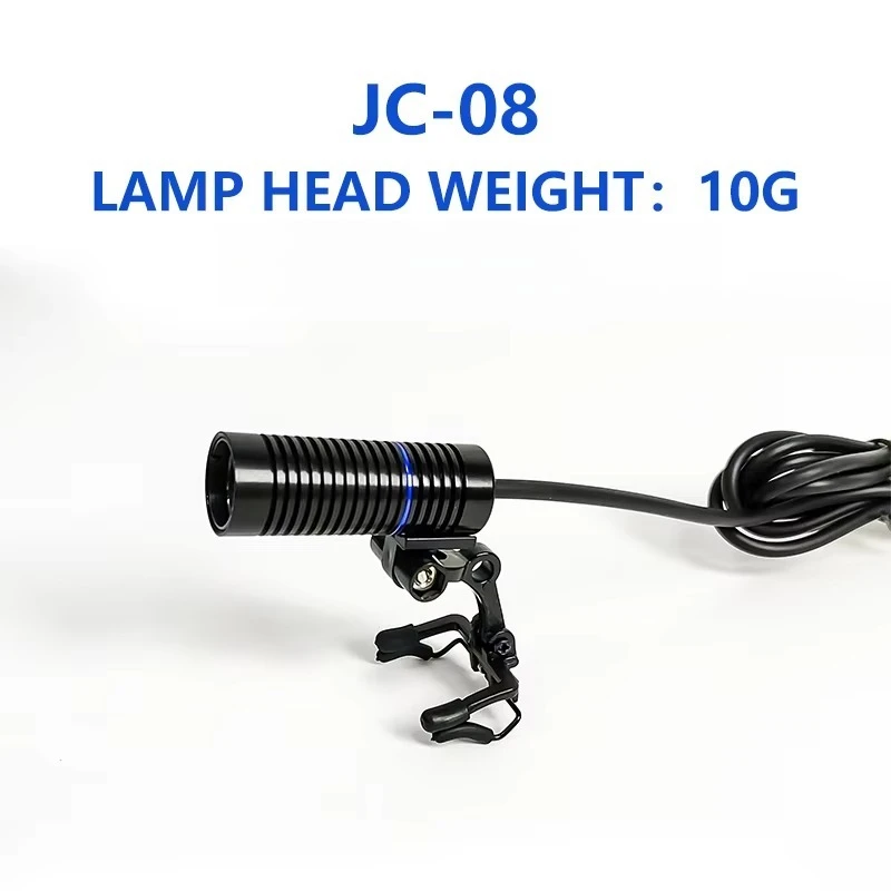 3W Light Emitting Diode Dental Magnifier Headlight Medical Surgical Rechargeable Headlight with Battery for Dentist Telescope