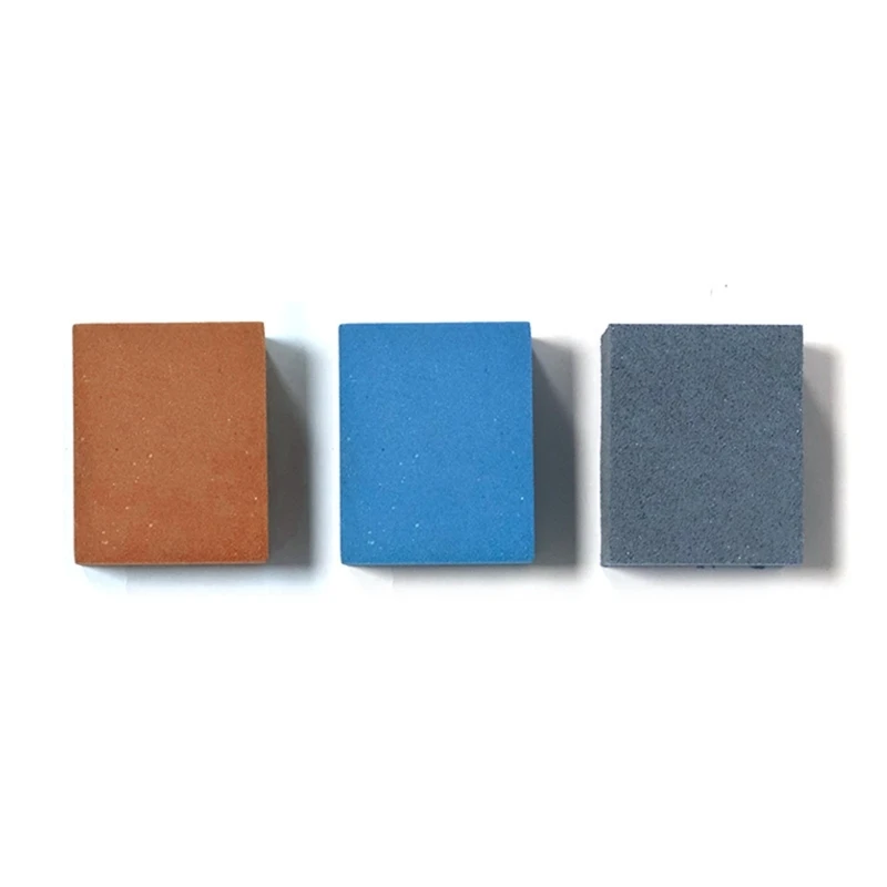 Ski Polishing Stone with Fine Abrasive Finish, Handheld Maintenance Tool for Small Burrs and Seasonal Preparation 24BD