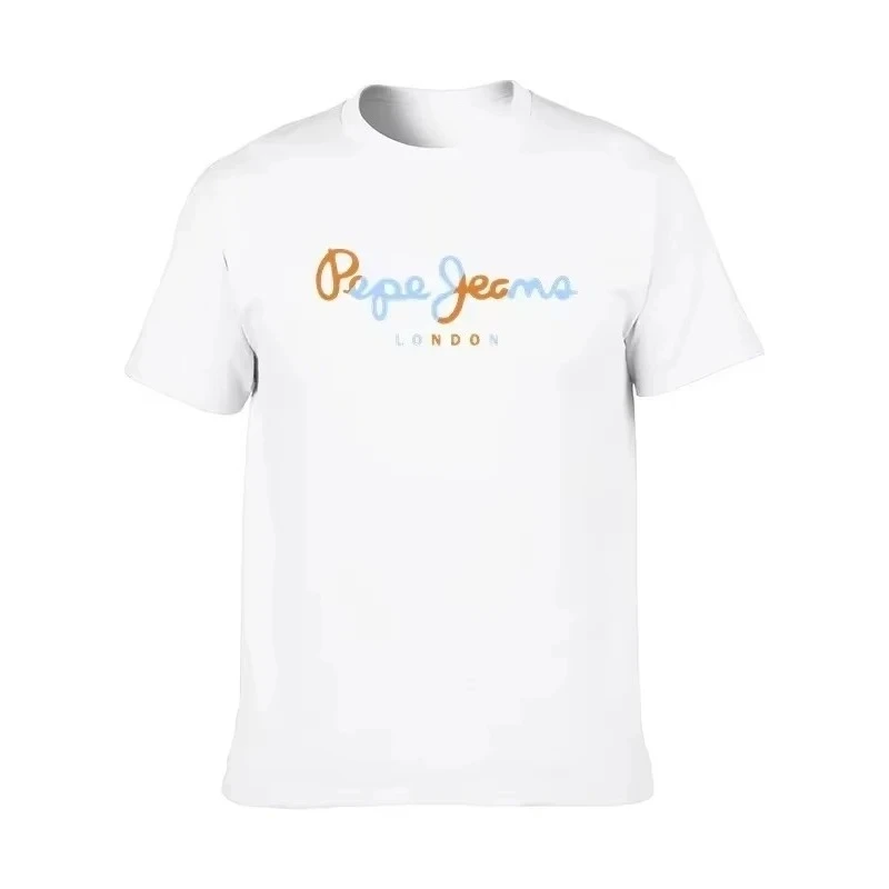 

2025 Luxury Brand Fashion Summer Men's Women's Short Sleeve Popular Tees Shirt Tops Unisex Cotton O-Neck Clothing