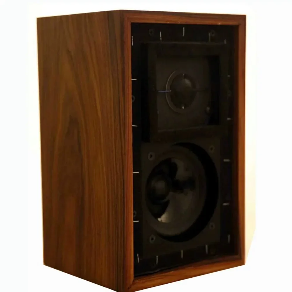 Klassischer LS3/5A Monitor-Regallautsprecher Passiver HIFI-Lautsprecher 11 Ohm 15 Ohm Sperrholzstruktur für Innenraum-Musikhören