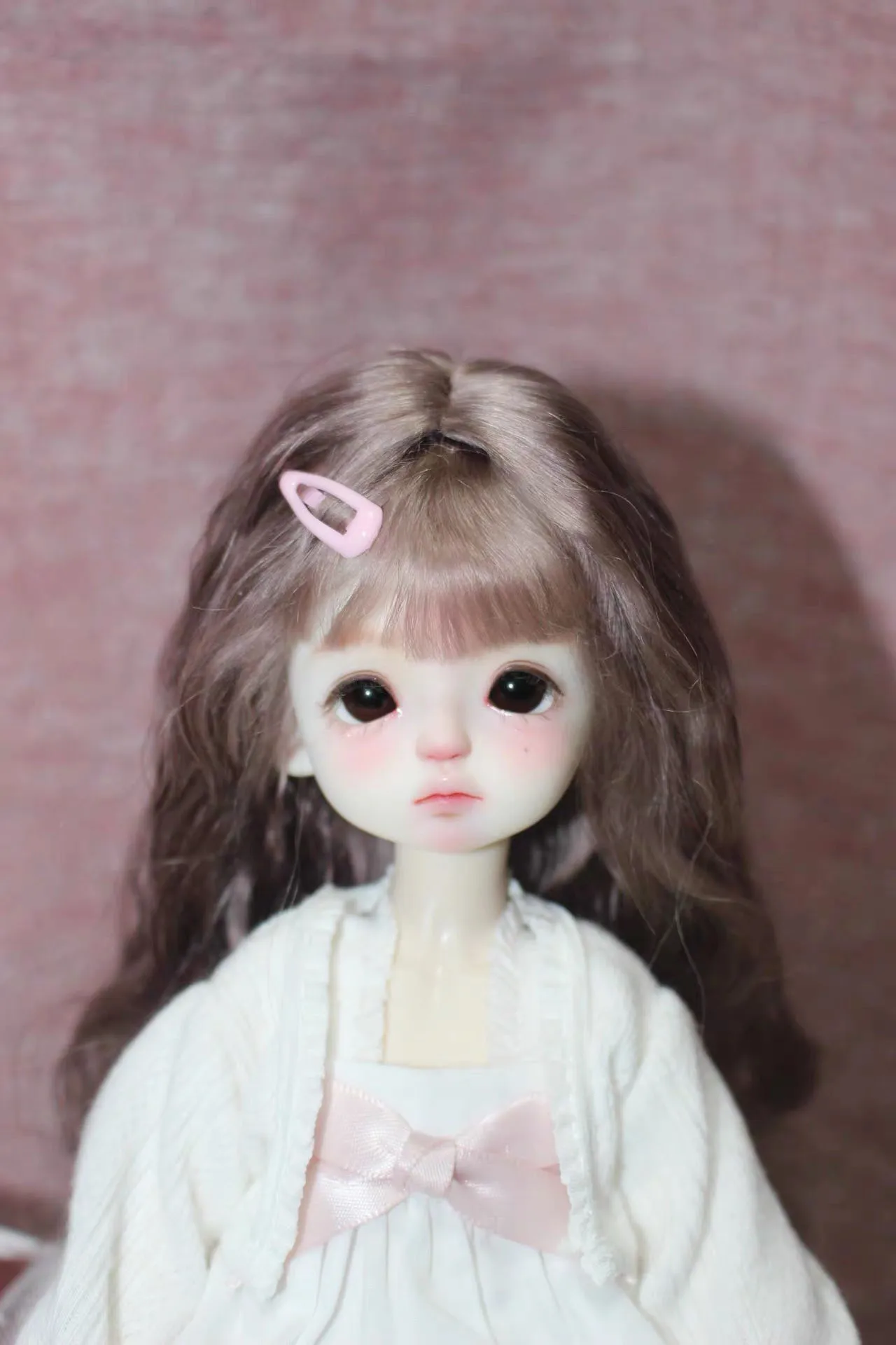 

BJD Wig 1/4 1/6 OB11 Mohair, Small Curly Blythe Hair Free Shipping