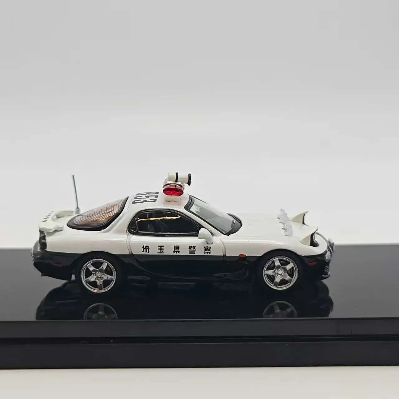 Hobby Japan 1:64 RX7 Saitama Prefectuur Snelweg Politie Japanse stijl zinklegering automodel