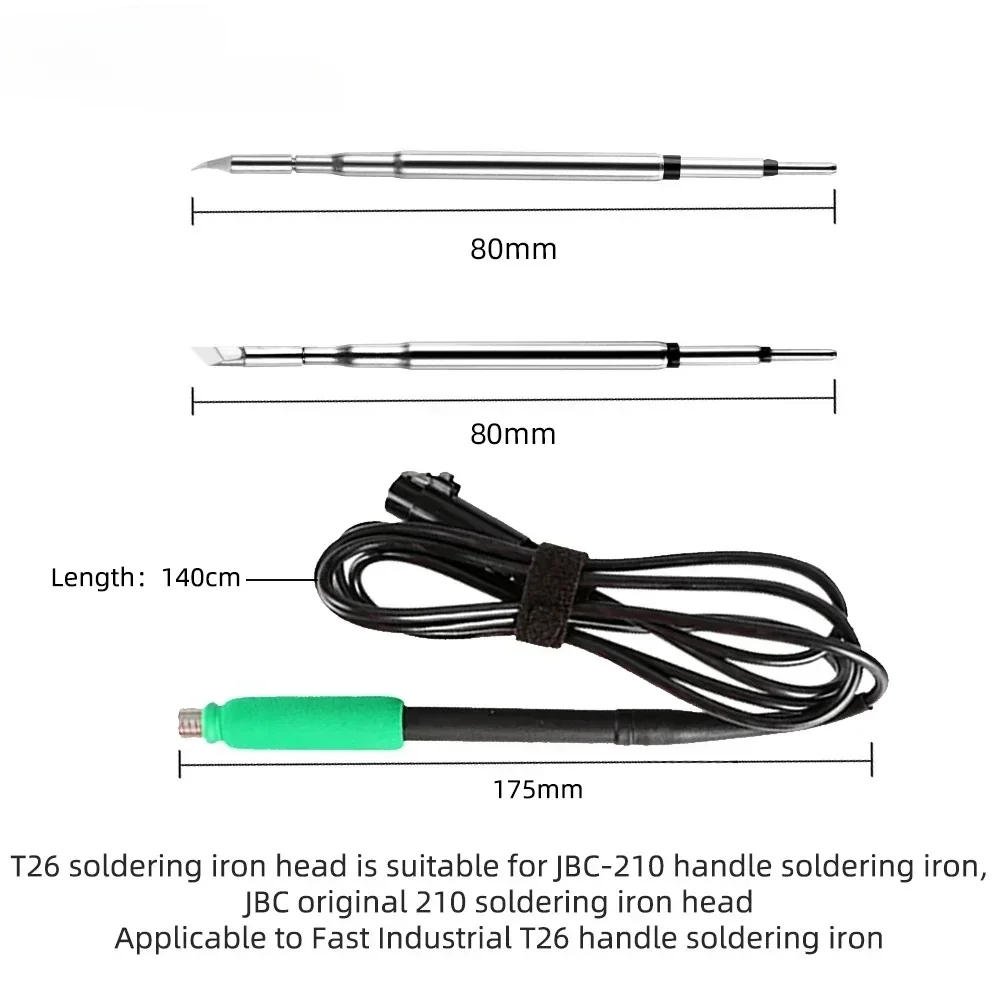 SUGON T26 Soldering Station Lead-free 2S Rapid Heating Soldering Iron Kit Original Handle universal 80W Power Heating System