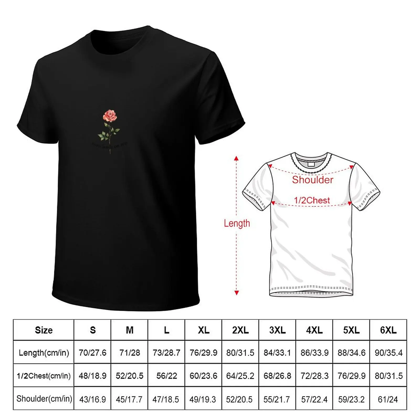 Ballad of Songbirds and Snakes Quote: Snow Lands on Top T-Shirt Thanksgiving Casual Tee