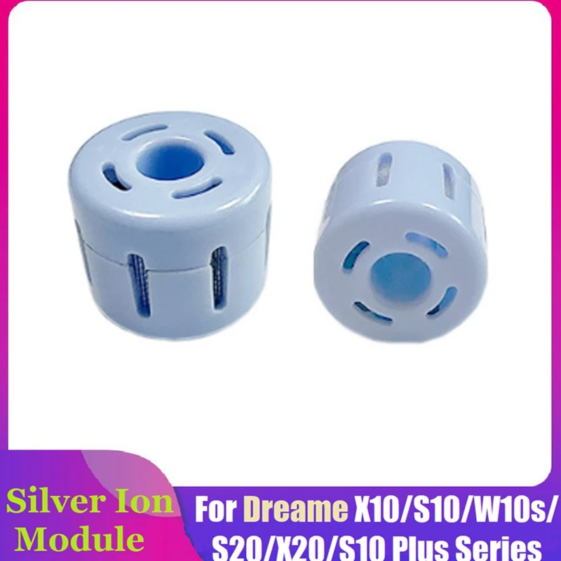 

2PCS Silver Ion Module For Dreame X10/S10/W10S/S20/X20/S10 Plus Series Robot Parts Water Tank Ion Efficient Sterilization