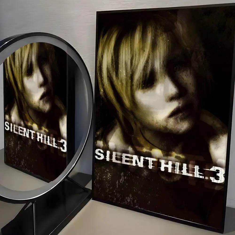 Klassisches Spiel S-Silent Hill 2 Poster, moderne minimalistische Wandkunstdrucke für Schlafzimmer, Wohnzimmer, Heimdekoration, Inneneinrichtung, Geschenk – Detail 9