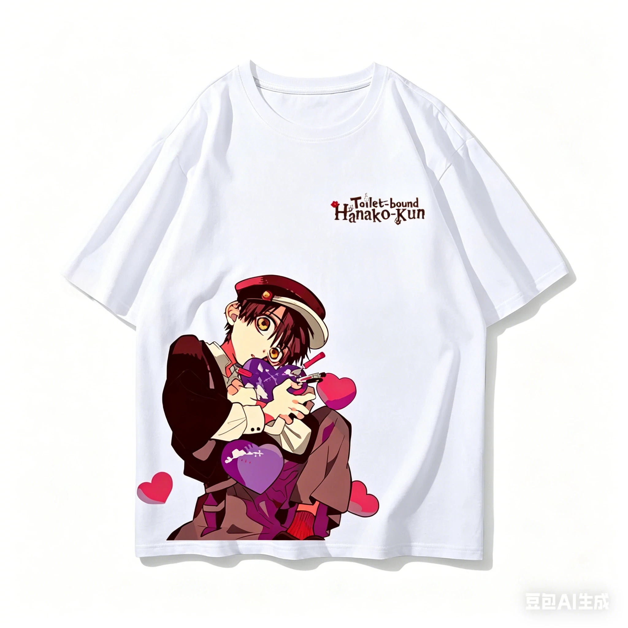 Toilet-Bound Hanako-kun Cotton T-shirt personality Clothes New Model Anime Tshirt Yearround clothing Streetwear Plus Size Unisex
