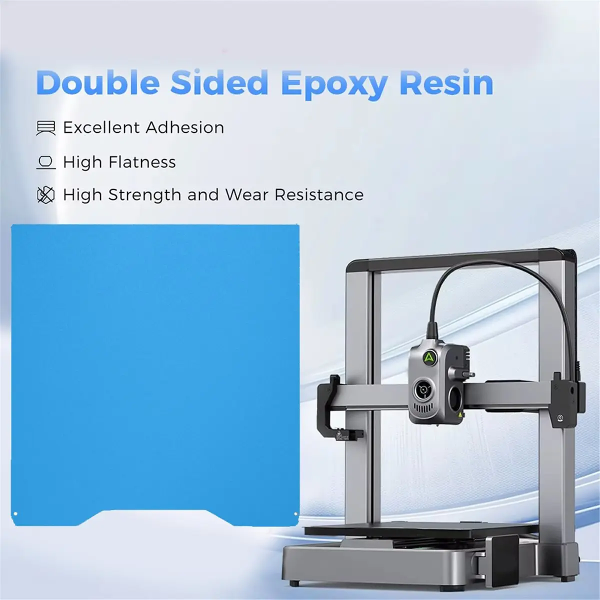 For Hi Build Plate 280x265mm PLA PETG Cool Bed Glacier Cold Plate Cryogenic Cooling Build Plate