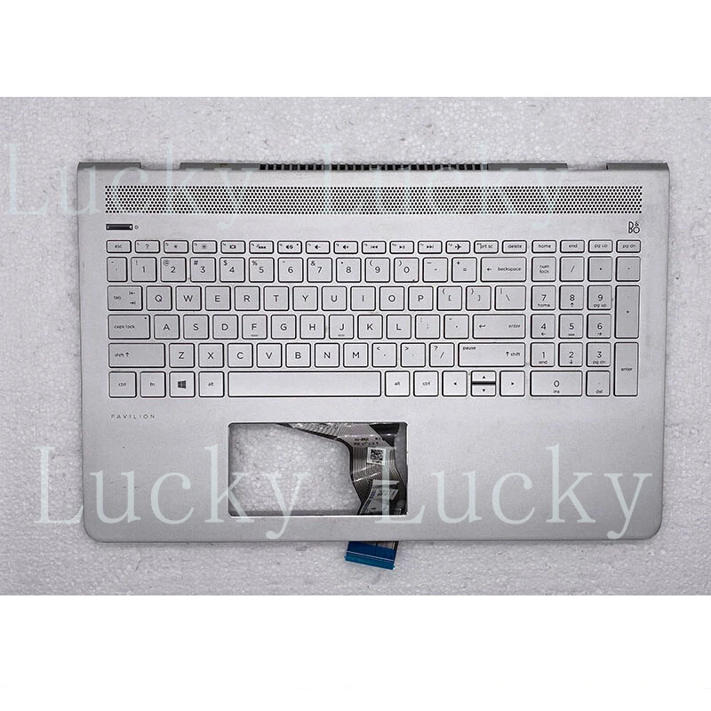 

Для HP Pavilion 15-CC TPN-Q191: корпус C (пальмрест) с клавиатурой с подсветкой (US-раскладка)