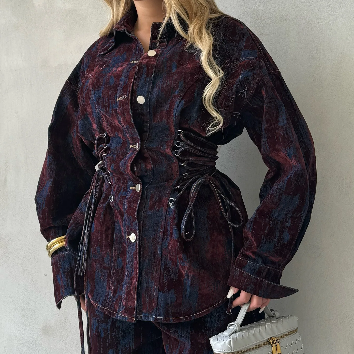 ชุดเดนิม 2 ชิ้น เสื้อแจ็คเก็ตเ - Women'S Fashion Denim Jacket บทวิจารณ์และราคา