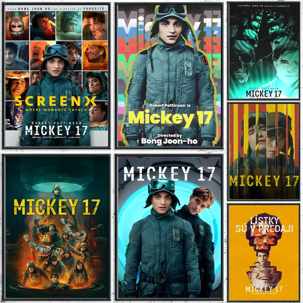 Trending Movie M-MickeyS 17 Poster HD Self-Adhesive No Residue After Removal Ideal for All Kinds of Wall Decor