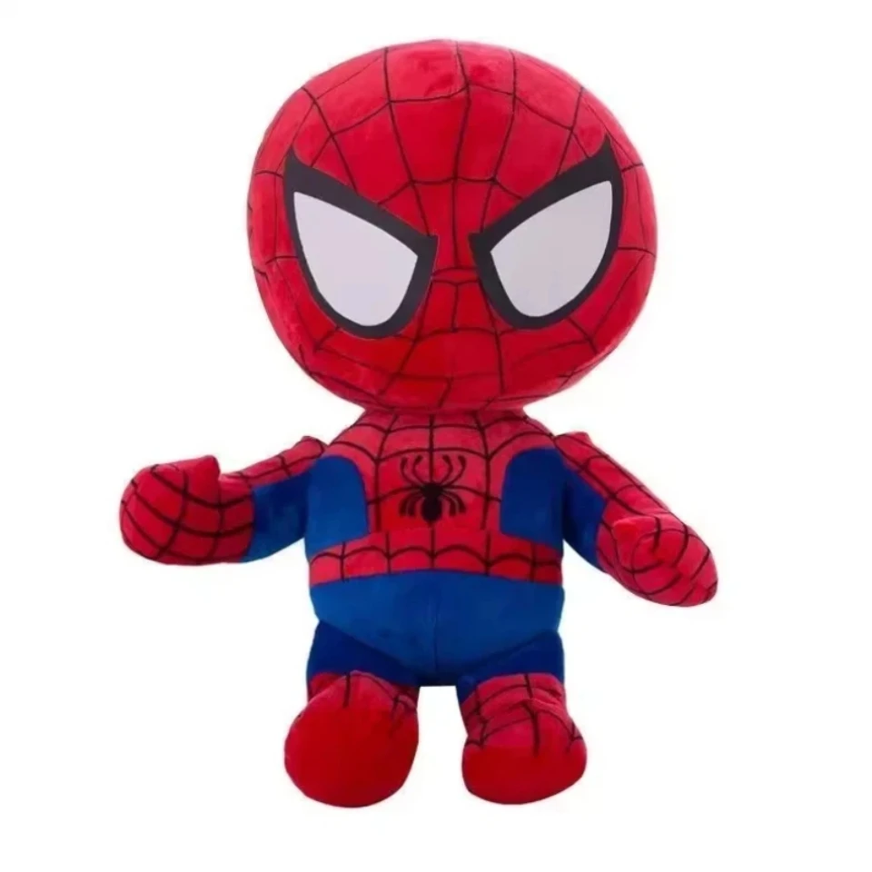 Spider Man peluches dessin animé film Anime Super héros poupée mignon oreiller pour enfants garçon beau cadeau de noël peluche Animal jouet cadeau