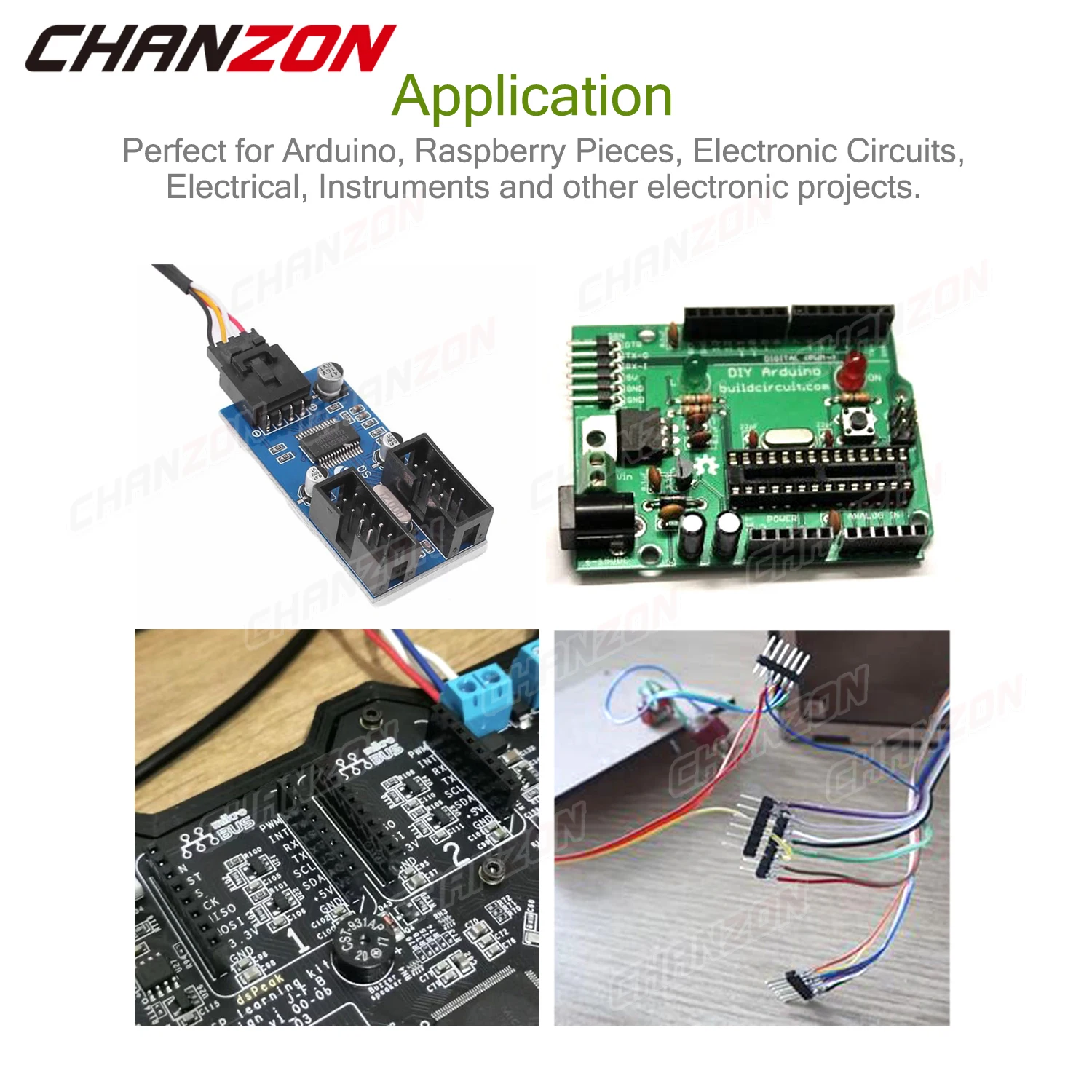 Neuer 2x20 Pin Stecker Gpio Dual-Header 40-polig Doppelreihig 2,54mm Vergoldet Zweireihiger Nano-Steckverbinder für Arduino PCB Raspberry Pi – Detail 6