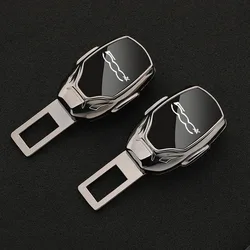 Car Seat Belt Extension Plug Metal Seat Belt Clip Adjustable Extender For 500 500C 500e 500L 500X 595 695 PUNTO Auto Accessories