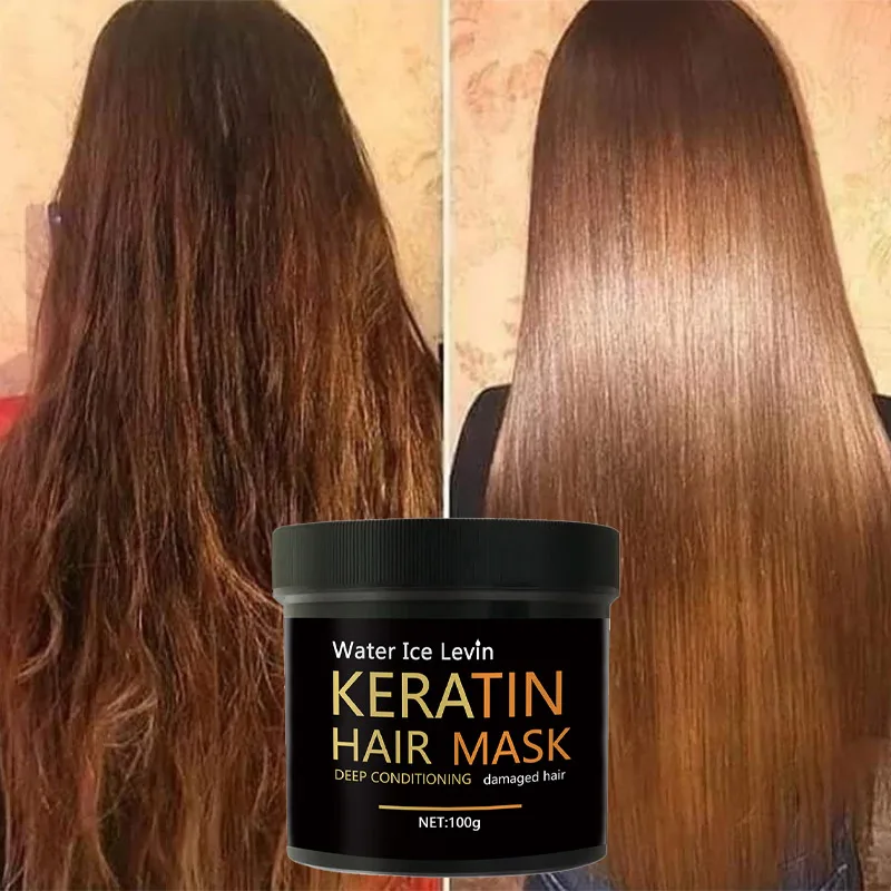 100g máscara de cabelo mágico nutrição profunda cabelo liso reparação eficaz cabelo seco e crespo pontas divididas máscara de cabelo produtos de cuidados com o cabelo